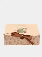 Бежевый коробки  подарочные "Для семьи"