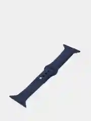 Темно-синий ремешок для Apple Watch, силиконовый