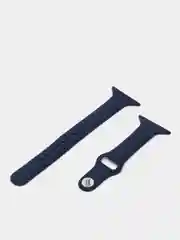 Темно-синий ремешок для Apple Watch, силиконовый