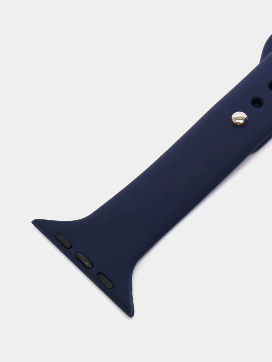 Темно-синий ремешок для Apple Watch, силиконовый