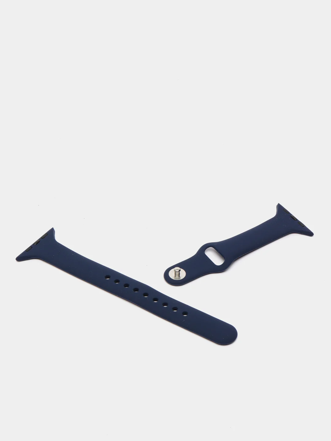 Темно-синий ремешок для Apple Watch, силиконовый