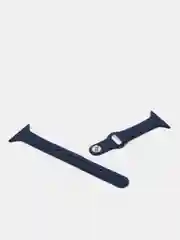 Темно-синий ремешок для Apple Watch, силиконовый