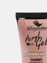Бежевый полигель Dona Jerdona, акрил-гель, c шиммером