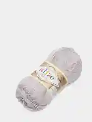 Серебряный пряжа Alize Diva 100% Микрофибра 100г 350м
