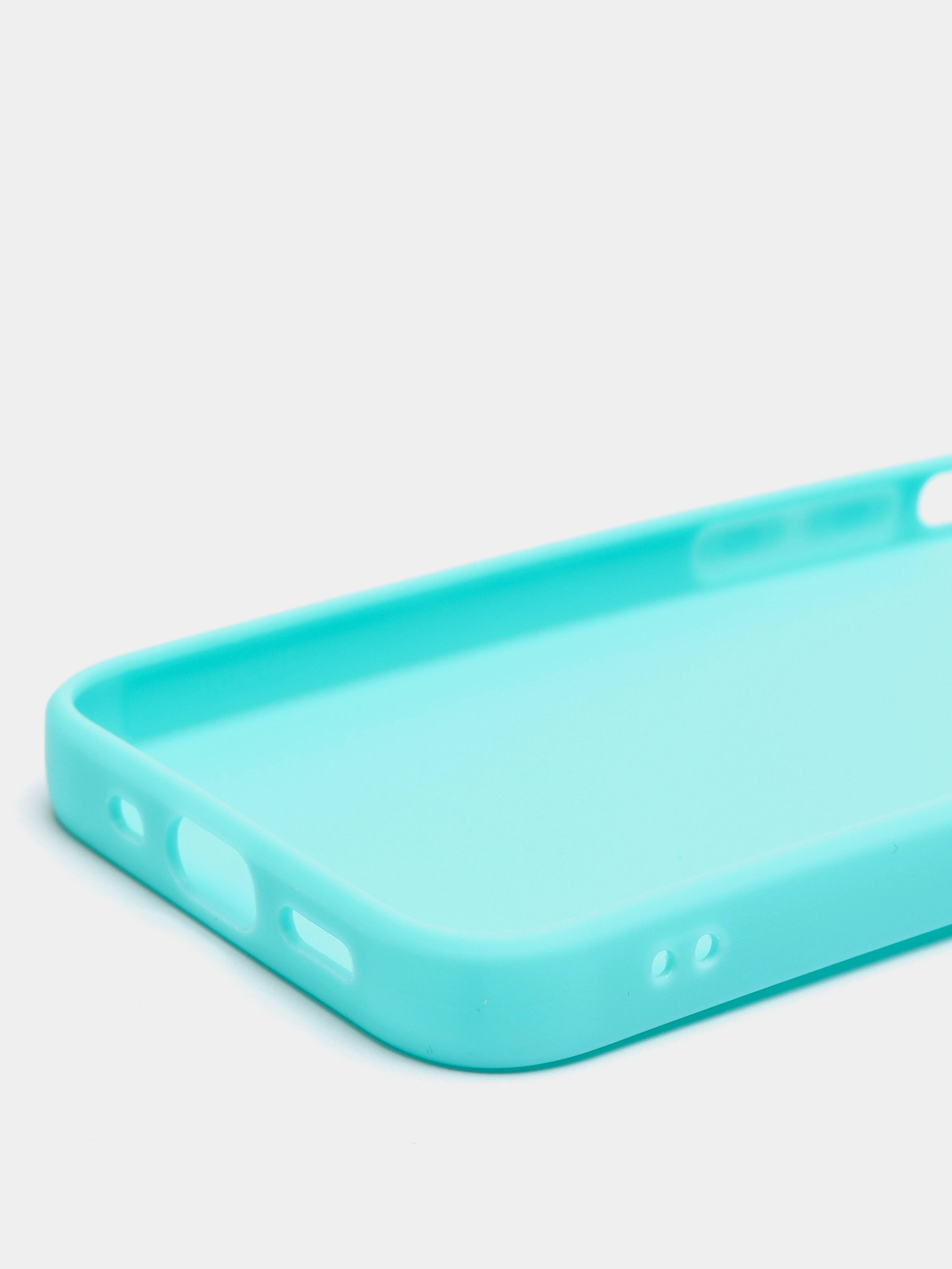 Бирюзовый силиконовый чехол для iPhone 13, 13 mini, 13 Pro, 12 mini, 12/12 Pro, XR, 11, 11 Pro