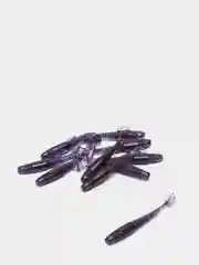 Фиолетовый силиконовые приманки RAF, Sw. Tioga 2.0, 50 mm, 10 штук, виброхвост