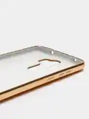 Горчичный чехол Xiaomi Redmi Note 8 Pro, Сяоми Редми Нот 8 Про силиконовый с глянцевой рамкой