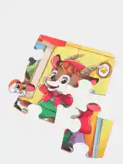 Белый пазлы 24 элемента