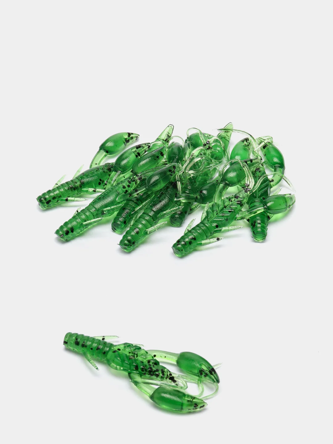 Белый силиконовая приманка RAF, Dolive Craw (Рачок) 2.0, 50 mm, 8 шт