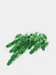 Белый силиконовая приманка RAF, Dolive Craw (Рачок) 2.0, 50 mm, 8 шт