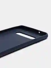 Темно-синий чехол Samsung Galaxy S10, Самсунг Галакси С10 силиконовый цветной матовый