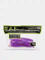 Розовый силиконовые примнки RAF, Sw. Tioga 3.4, 86mm, 6 шт, виброхвост