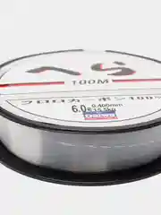 Прозрачный леска рыболовная нейлоновая, 100 м