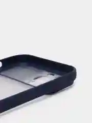 Темно-синий чехол с защитой камеры для iPhone 12  PRO MAX (Матовый Чехол)