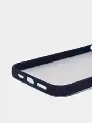 Темно-синий чехол с защитой камеры для iPhone 12  PRO MAX (Матовый Чехол)