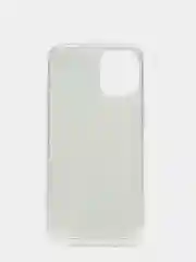 Красный чехол iPhone 12 / 12 Pro (6.1), 12 mini (5.4) силиконовый с мраморным рисунком