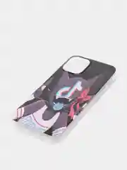 Черный чехол iPhone 12 / 12 Pro, 12 Pro Max, 12 Mini чехол силиконовый с рисунком