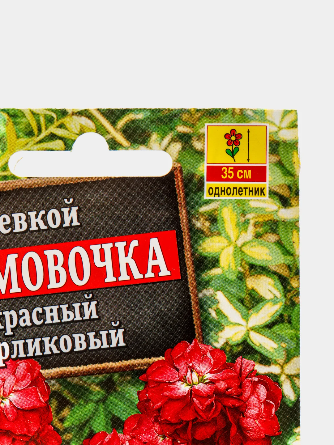 Левкой "Дюймовочка", красный, семена