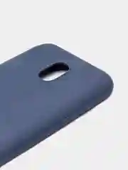 Темно-синий чехол Samsung Galaxy J5 2017 (J530), Самсунг Галакси Джи 5 силиконовый цветной матовый