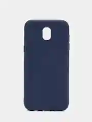 Темно-синий чехол Samsung Galaxy J5 2017 (J530), Самсунг Галакси Джи 5 силиконовый цветной матовый