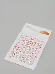 Голубой наклейки для дизайна ногтей, 10,5х7,5 см