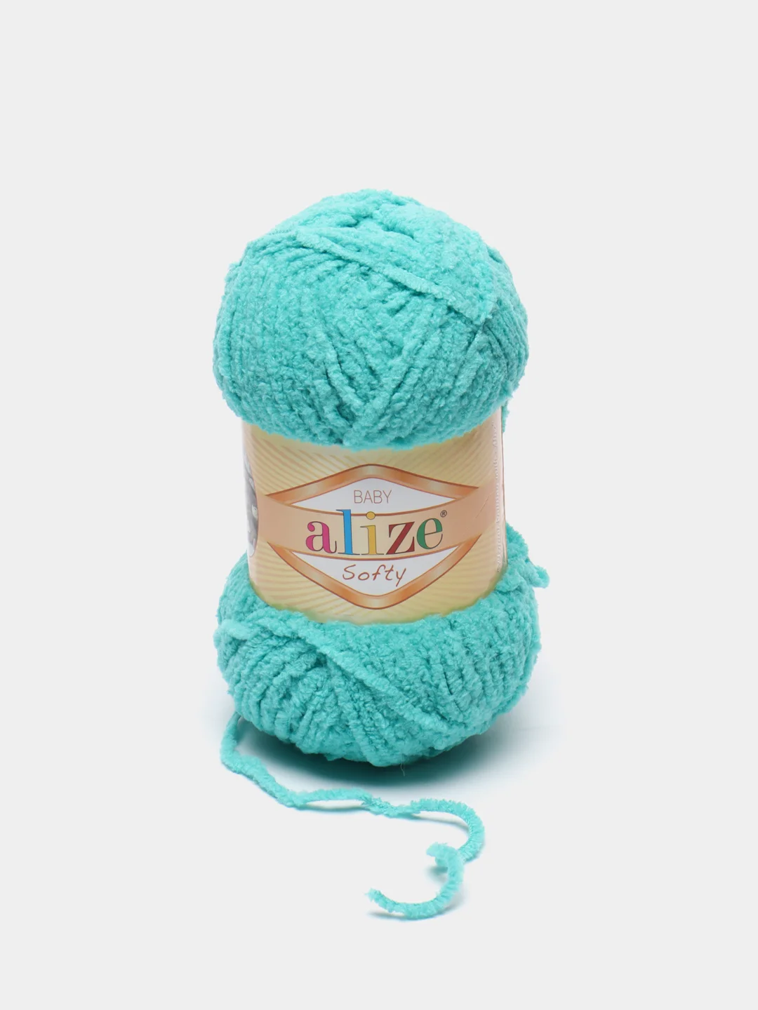 Бежевый пряжа Alize Softy
