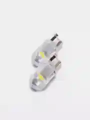 Светодиодная лампа T10 W5W 194T10 6000K, габариты белая