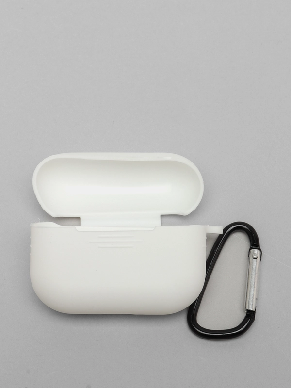 Силиконовый чехол для наушников AirPods Pro с карабином