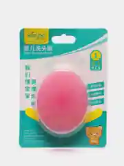 Розовый силиконовая щетка для умывания