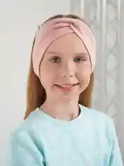 Пудровый детская повязка на голову
