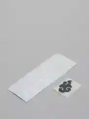 Белый наклейка голографическая Loading (Загрузка), без фона, для любой поверхности