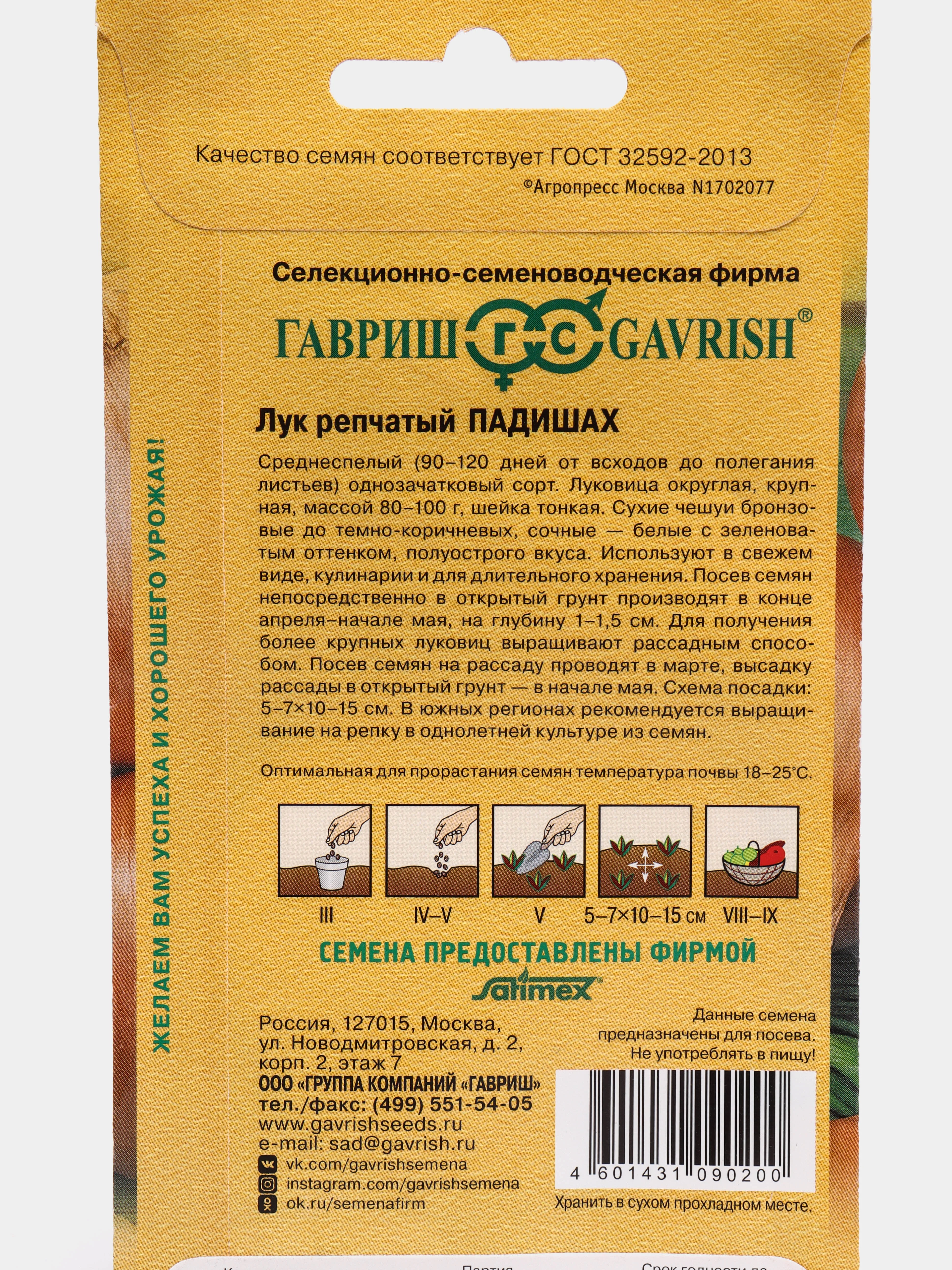Лук Падишах (семена)