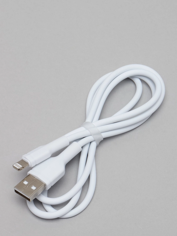 Кабель USB - 8 pin FaisON BX1 EZSync, 1 м, круглый, 2.1A