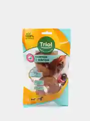 Пончики жевательные с мясом утки для собак мелких и средних пород Triol, 70-80 гр, 2 штуки