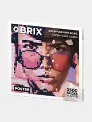 Бесконечный фото-конструктор Qbrix Poster, 40*40 см, 3504 деталей
