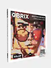 Бесконечный фото-конструктор, картина по фотографии Qbrix Solar, 40х40 см, 3504 деталей