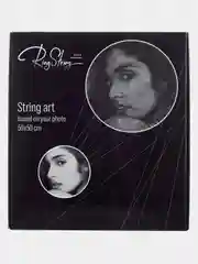 Набор для создания картины нитями по любой фотографии RingString, 50 х 50 см