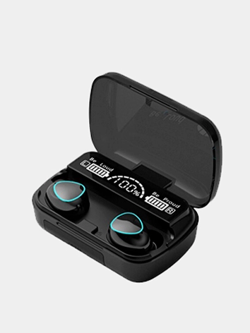 Беспроводные наушники M10, Powerbank и Bluetooth