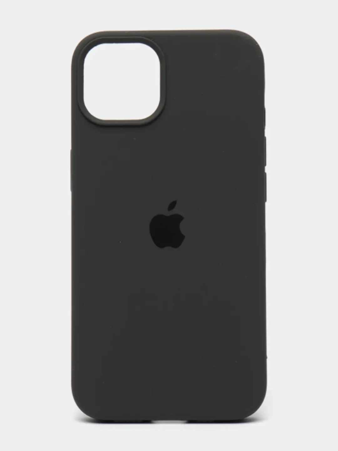 Черный чехол Silicone Case для iPhone 12 mini