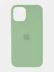 Мятный чехол Silicone Case для iPhone 12 mini