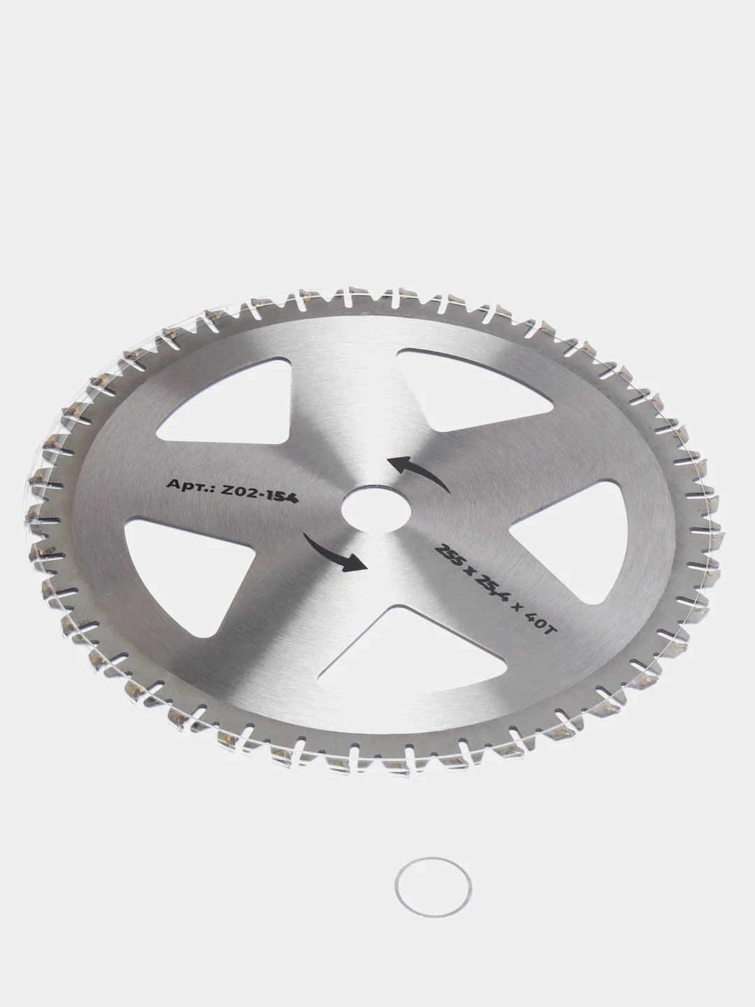 Диск нож для триммера косилки 255 х 25.4 х 40 wheel design, п/к 25.4х22мм