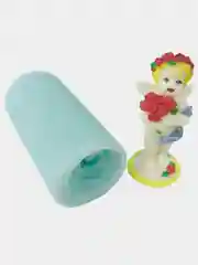 Силиконовая форма "Ангелочек с букетом"