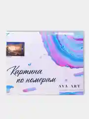 Картина по номерам "Розовые волосы", на холсте, с подрамником, 50 x 40 см