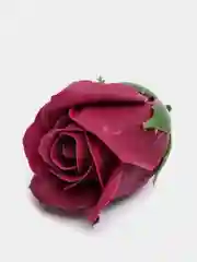 Алый подарочный набор "Мыльные цветы", вспененное мыло, 50 штук