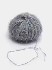 Серый пряжа YarnArt "Christmas", Полиамид, 50 г, 142 м
