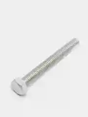 Болт с шестигранной головкой ТУНДРА krep, DIN933, М6 х50, к.п. 8.8, цинк