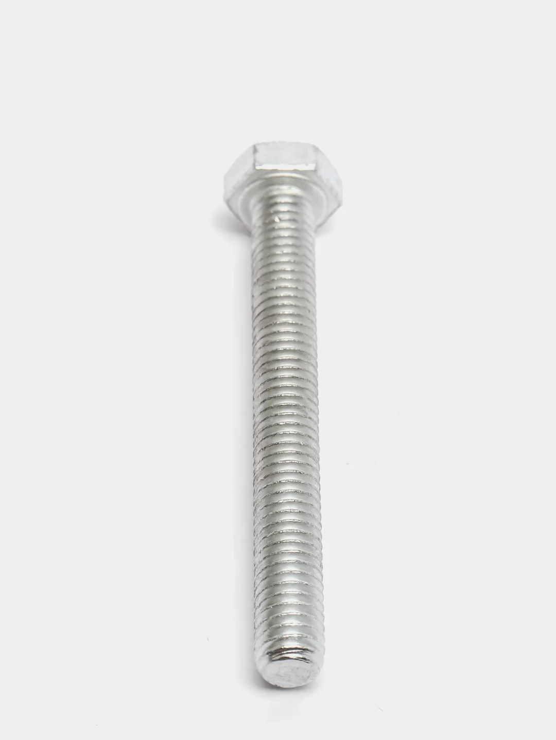 Болт с шестигранной головкой ТУНДРА krep, DIN933, М6 х50, к.п. 8.8, цинк