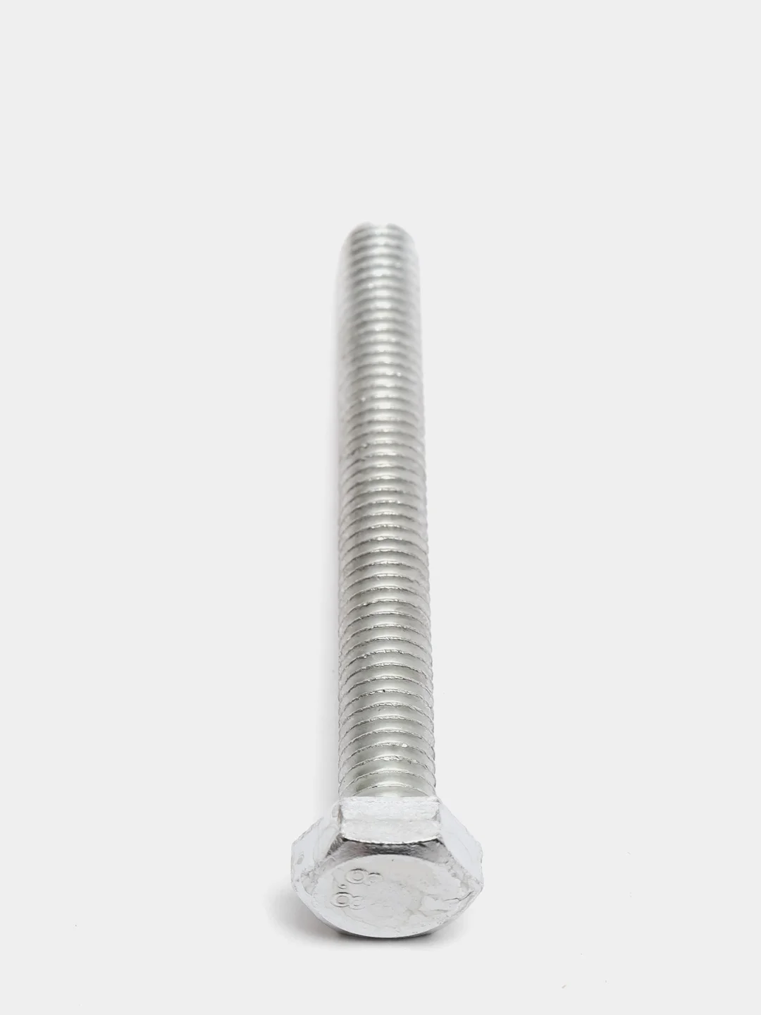 Болт с шестигранной головкой ТУНДРА krep, DIN933, М6 х50, к.п. 8.8, цинк