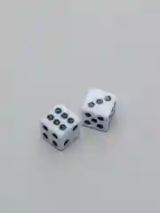 Игральные кости для настольных игр 8х8 мм. Кубики