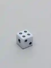 Игральные кости для настольных игр 8х8 мм. Кубики